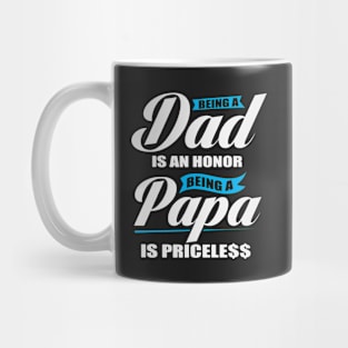 Papa Priceless Parenthood Mug